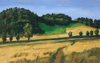 untitled; oil on canvas, 45 x 70 cm, 2005