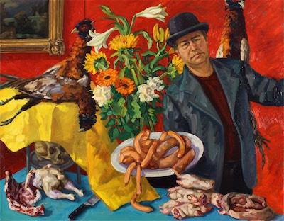 Self-Portrait; oil on canvas, 120 x 150 cm, 2003