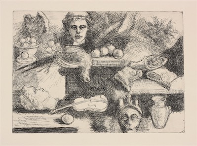 untitled; etching, 17.5 x 24.5 cm, 2016